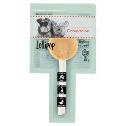 Companion Lollipop Dog's Lollipop med Kyckling 10 st